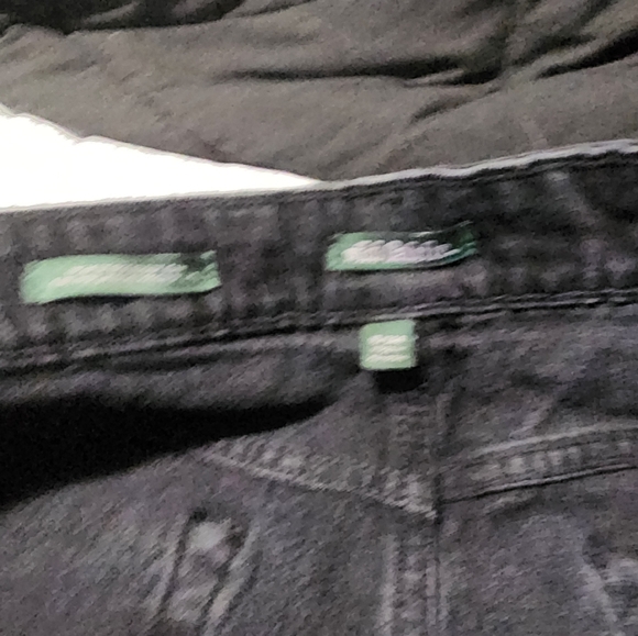 Wild fable black disressed denim jeans size 18 - Picture 3 of 4